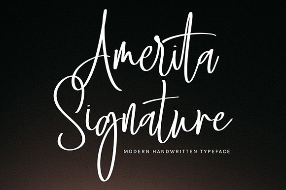 Amerita Signature: The Premium Script Font for Scroll-Stopping Campaigns