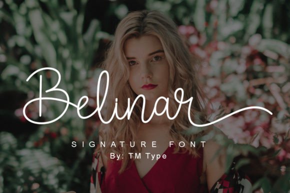 Belinar: The Signature Script Font for High-Impact Campaigns