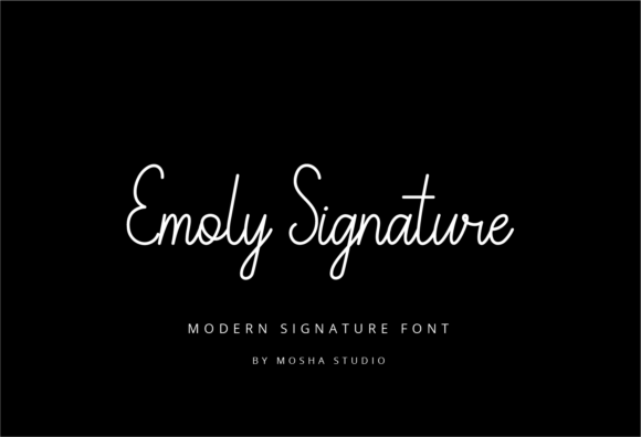 Emoly Signature: The Handwritten Typeface That Elevates Campaign Visuals