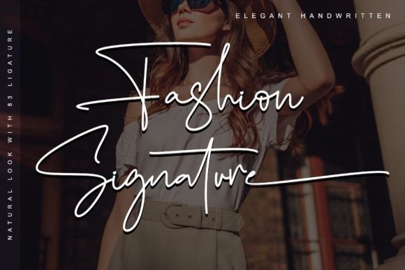 Fashion Signature: The Perfect Typeface for Your Brand Identity