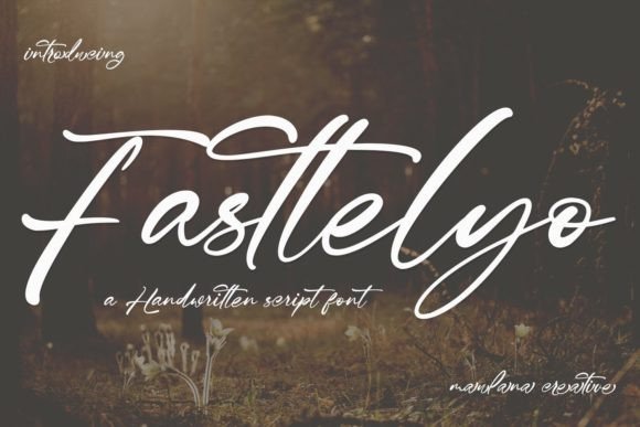 Fasttelyo: The Script Typeface That Elevates Your Brand Identity