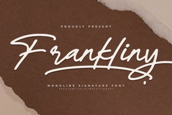 Frankliny: The Handwritten Font That Elevates Your Craft Brand