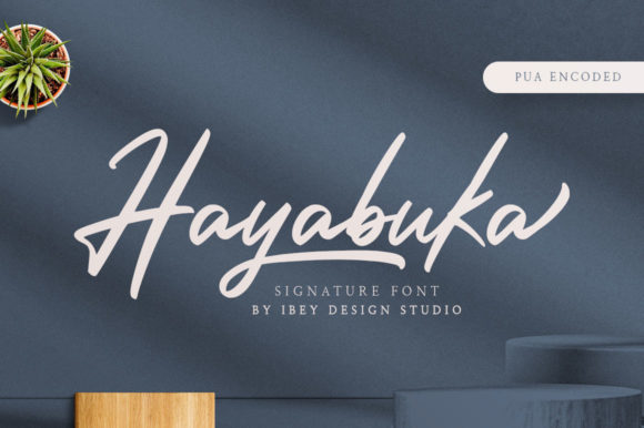 Hayabuka: A Handwritten Typeface for Authentic Brand Identity