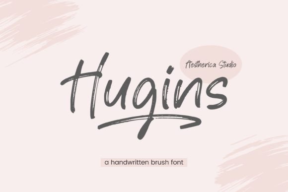Hugins: The Handwritten Typeface That Elevates Digital Brand Identity