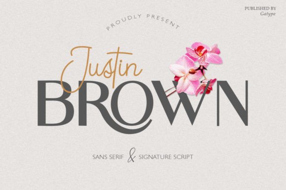 Justin Brown Duo: A Premium Font for Editorial Design