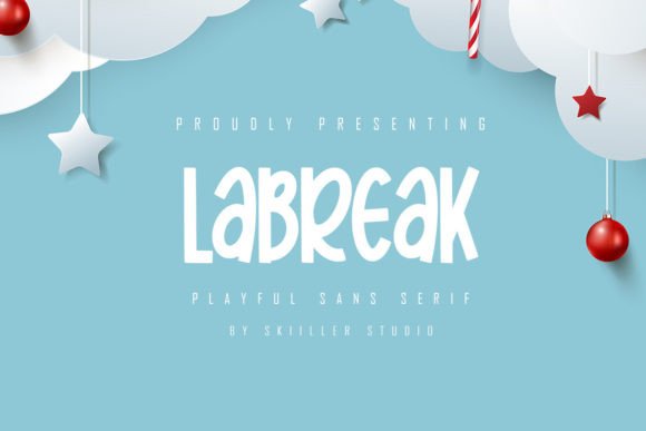 Labreak: A Playful Sans Serif for Modern Brand Identity