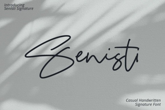 Senisti: The Handmade Typeface for Campaigns That Demand Attention