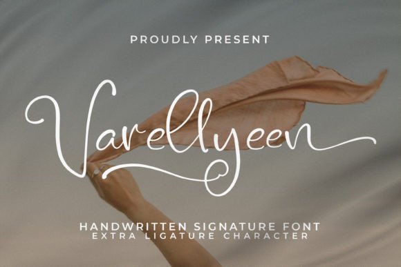 Varellyeen: Elevating Editorial Design with a Handwritten Signature Font