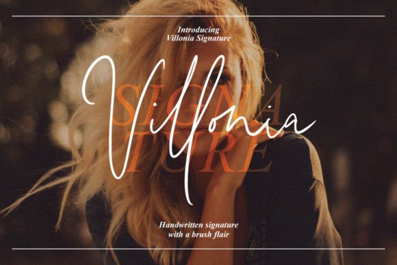 Villonia: The Script Amp Typeface That Elevates Small Business Branding