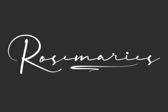 Why Rosemaries is the Perfect Script Font for Editorial Design