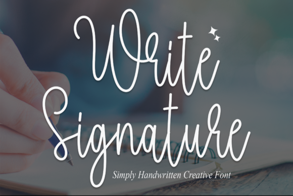Write Signature: The Script Typeface That Elevates Campaign Visuals